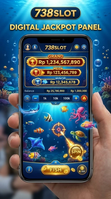Pratinjau antarmuka 738slot — aplikasi APK resmi Android v3.4.6