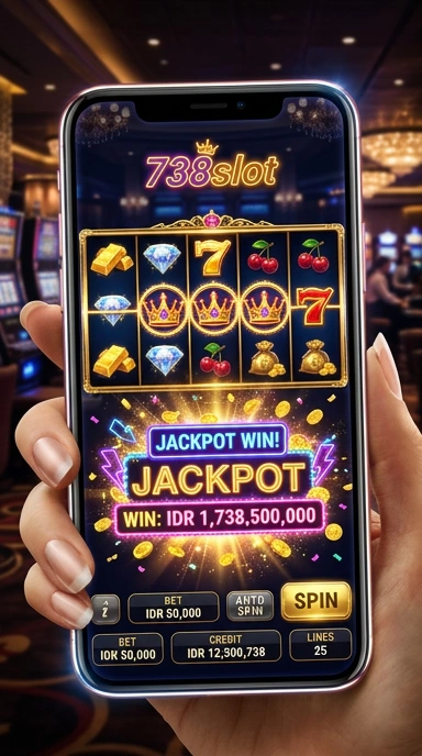 Galeri pratinjau visual 738slot build APK resmi terbaru